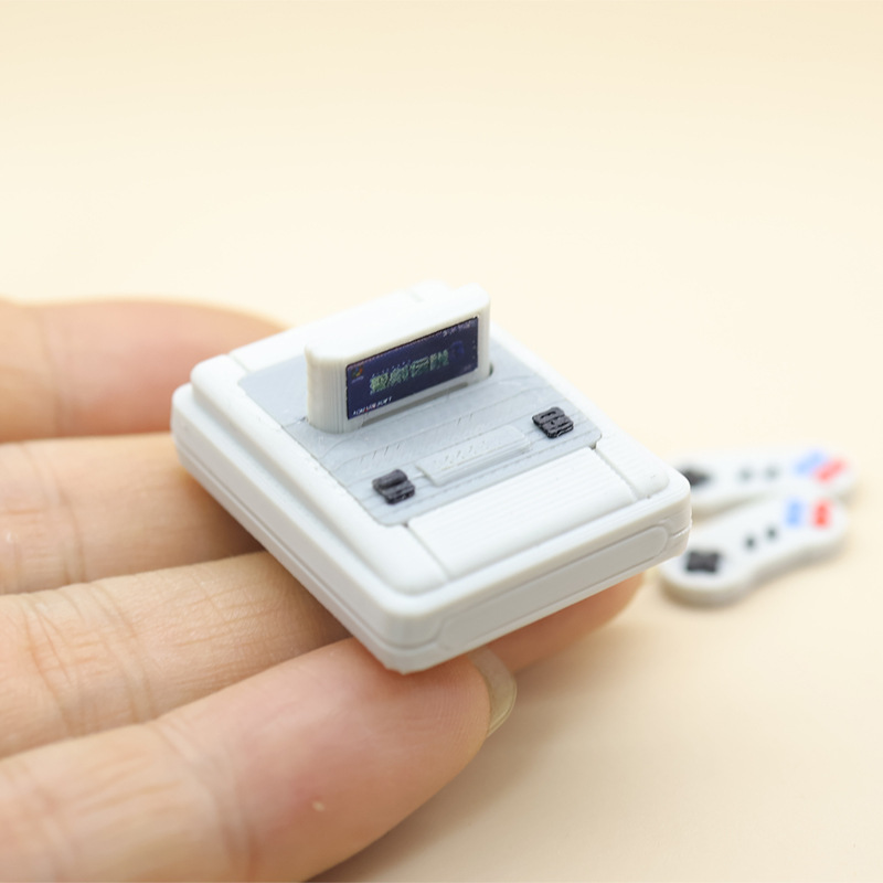 Gaming Console Vintage - 1set Dollhouse Mini Retro Game Console
