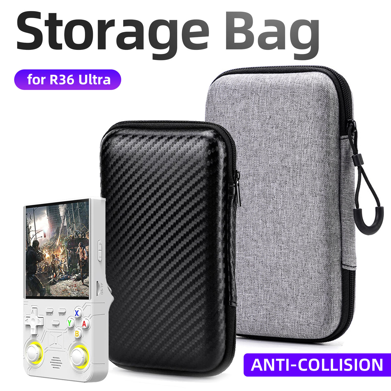 Gaming Console R36 Ultra - Storage Bag for R36 Ultra Handheld