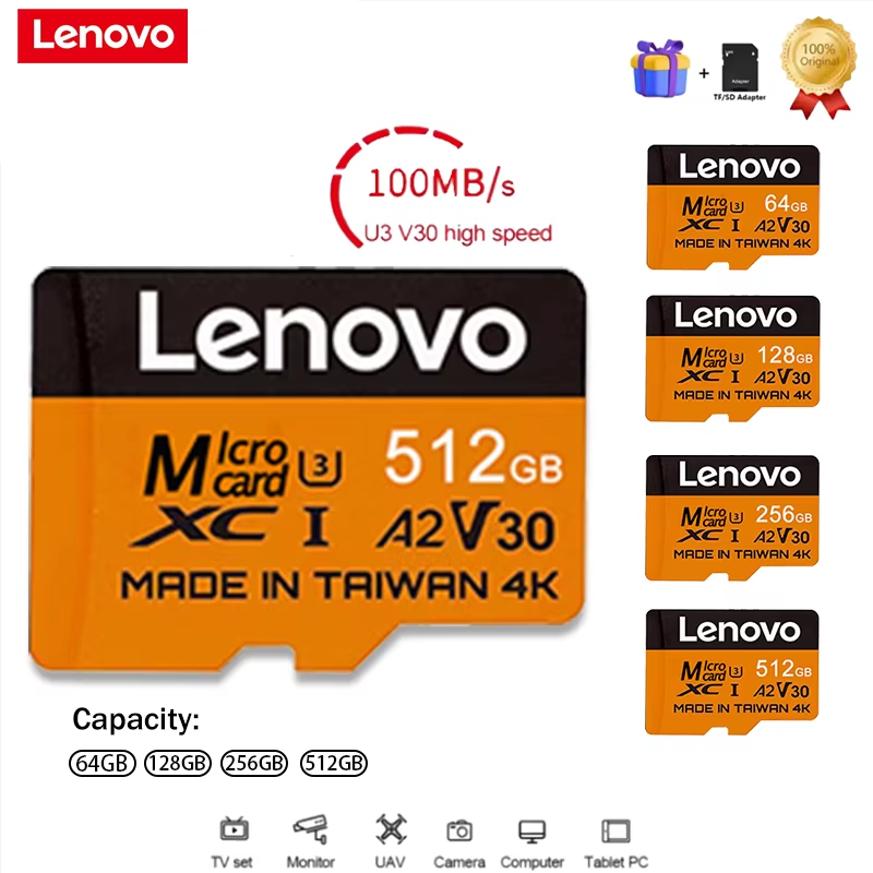 Gaming Console In Phone - Lenovo Secure 512GB SD Cards Micro