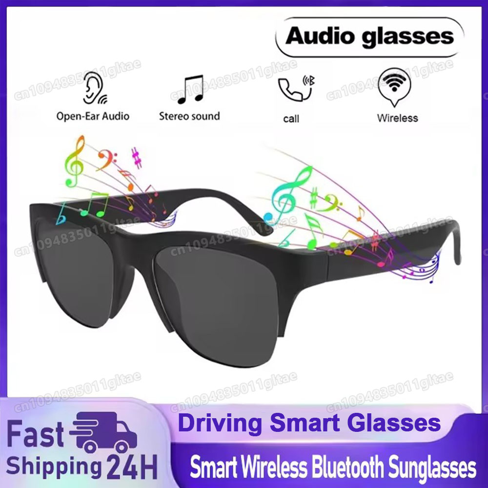 Gaming Glasses Uv - Smart Bluetooth V5.3 Sunglasses Glasses Call