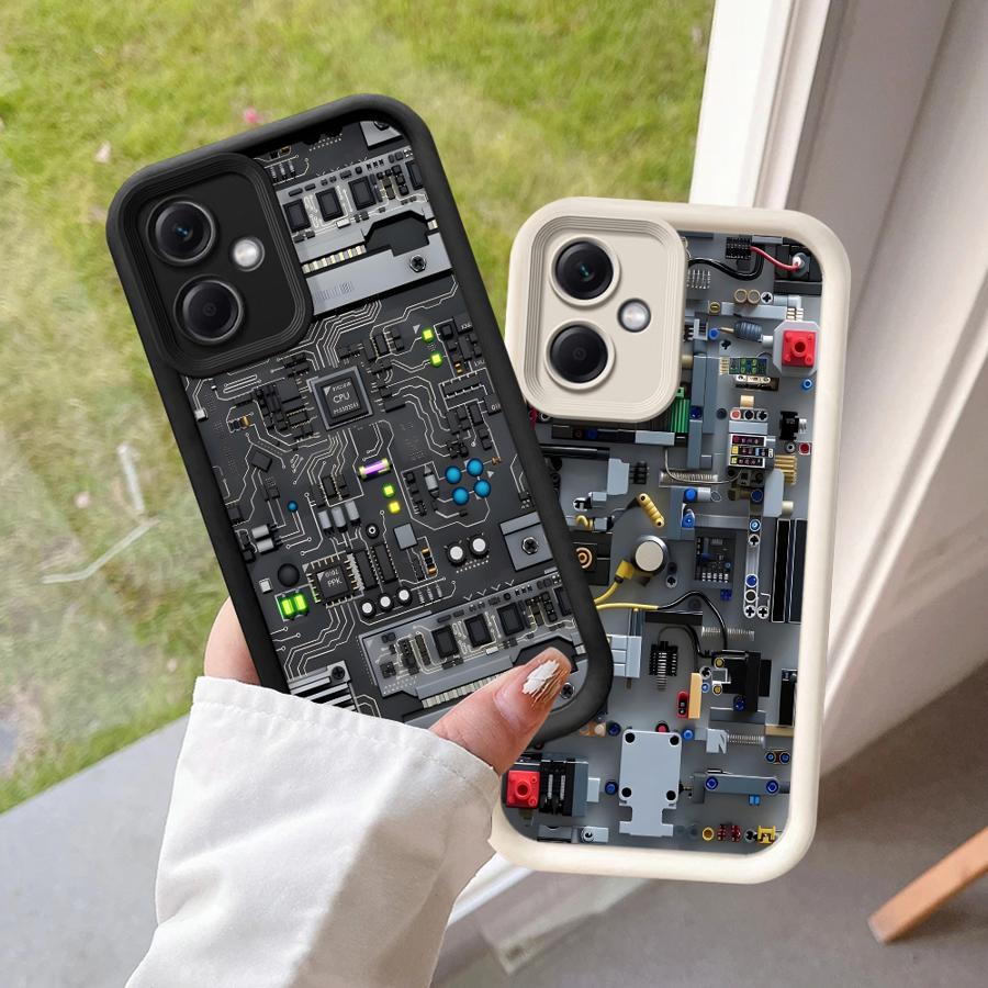 Gaming Console In Phone - Gaming Console Pattern Phone Cover Case