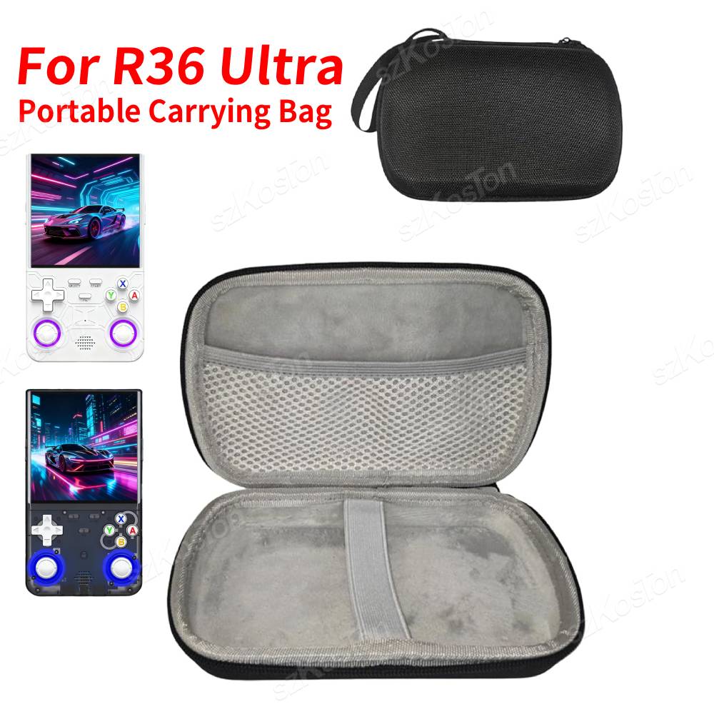 Gaming Console R36 Ultra - Portable EVA Carrying Case for R36