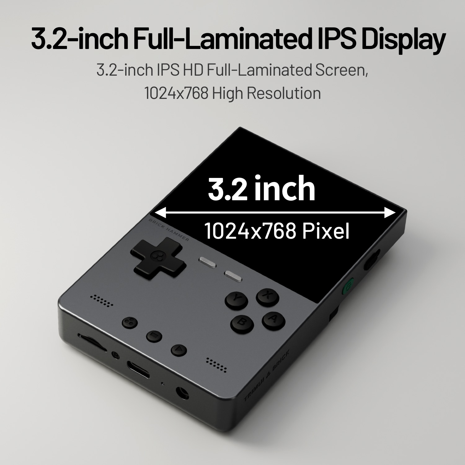 TRIMUI BRICK Hammer Mini Metal - огляд і ціна Gaming Console Handheld Best