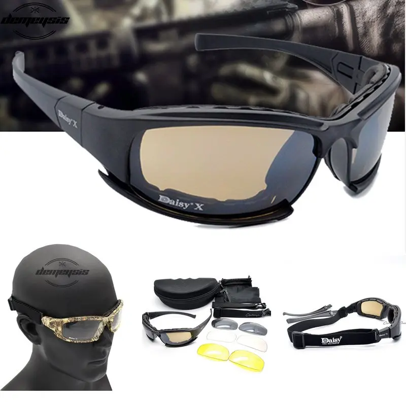 Daisy Tactical Goggles Sunglas - огляд і ціна Gaming Glasses Uv