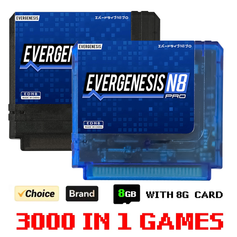 3000 in 1 Game Card ED N8 Pro  - огляд і ціна Gaming Console Vintage