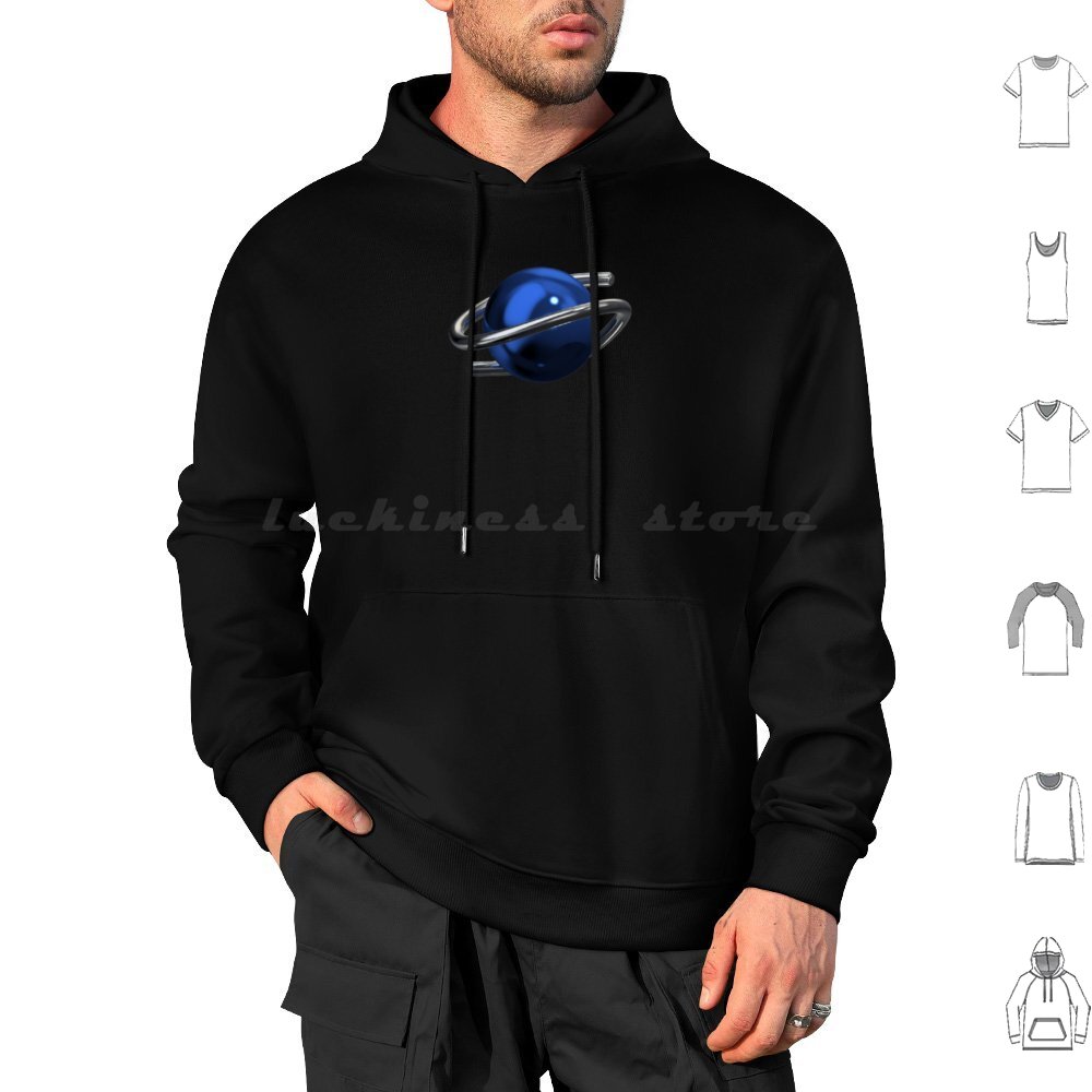 Saturn 3d Chrome Hoodies Long  - огляд і ціна Gaming Console Generations