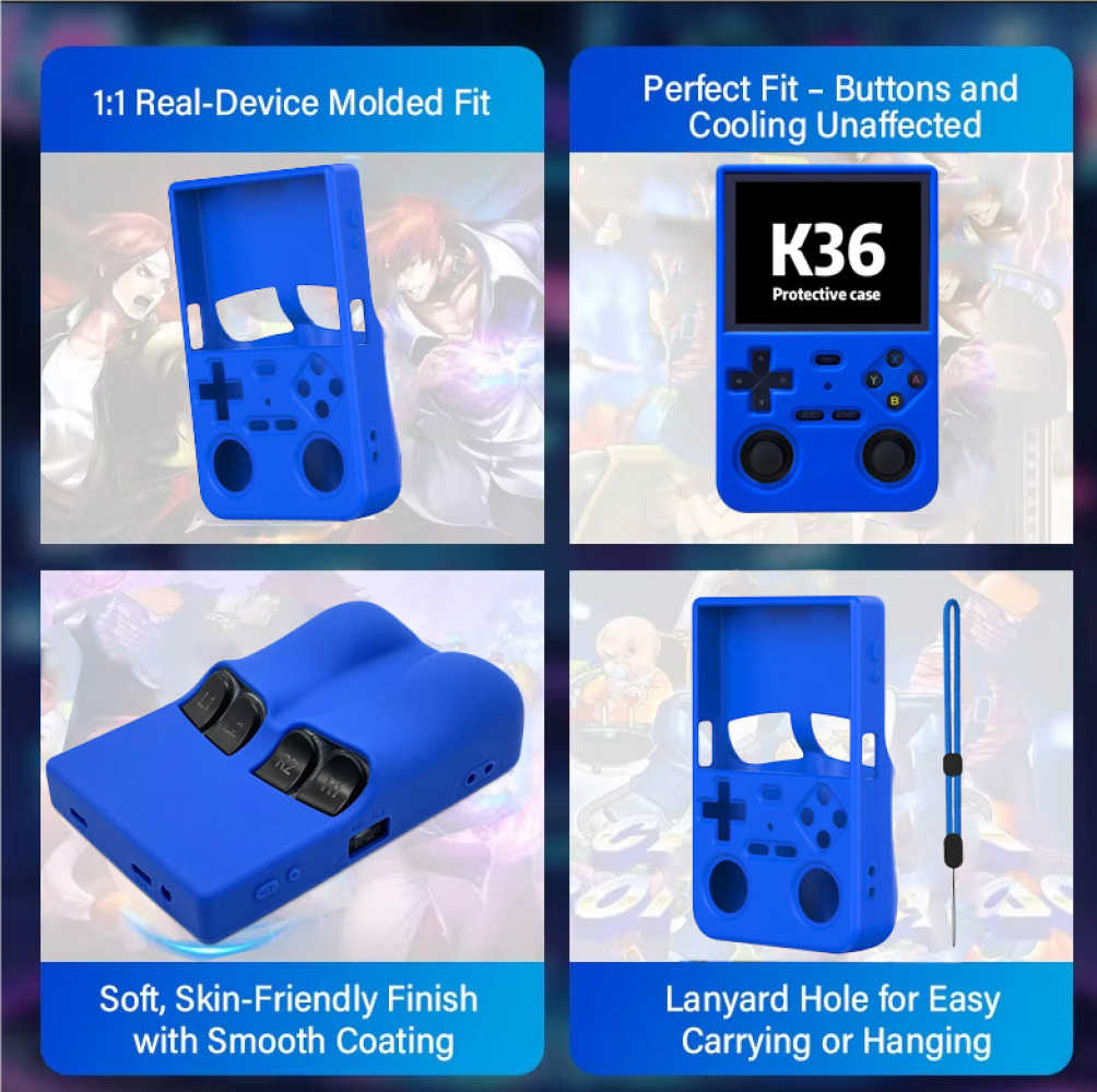 Silicone Protective Case for K - огляд і ціна Gaming Console K36