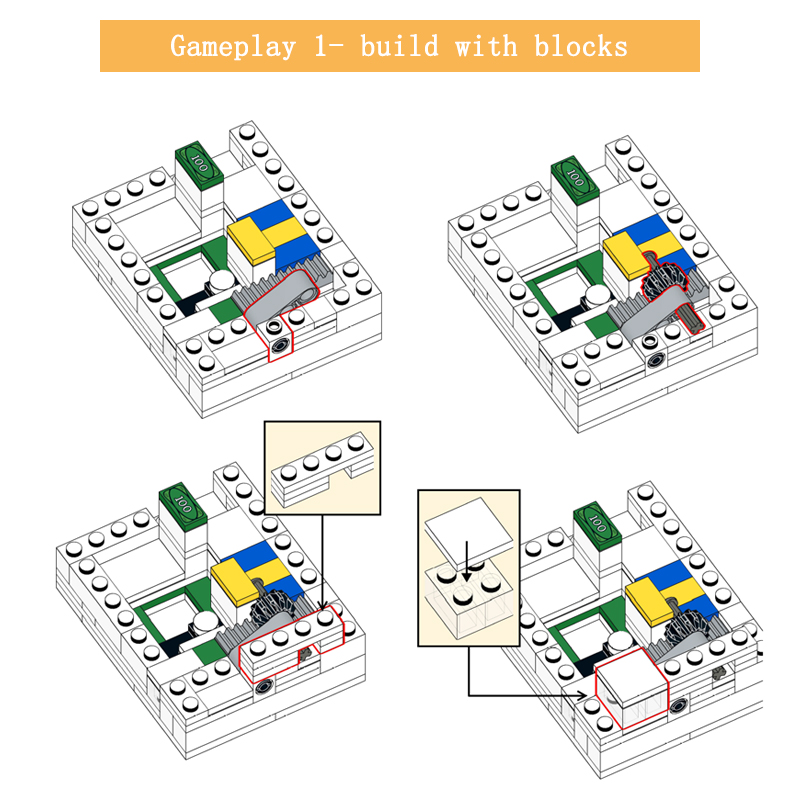 moc building blocks puzzle box - огляд і ціна Gaming Console Lego