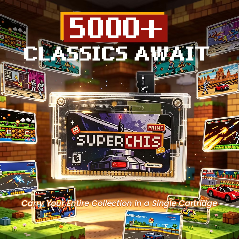 Retro Superchis Flash Game Car - огляд і ціна Gaming Console Nintendo