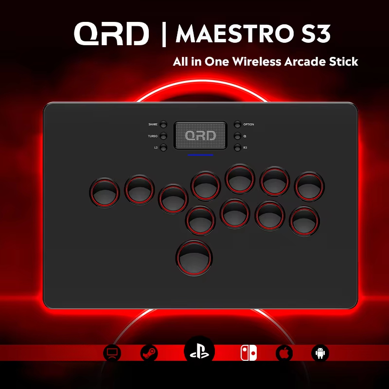 QRD Maestro S3 Wireless Hitbox - огляд і ціна Gaming Console Gp Pro