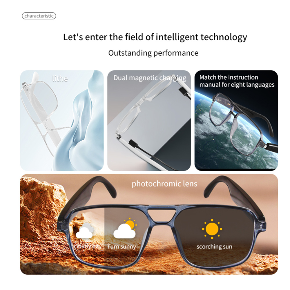 2025 NEW Smart Glasses Ai Voic - огляд і ціна Gaming Glasses Uv
