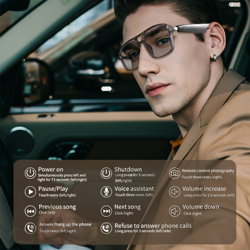 2025 NEW Smart Glasses Ai Voic - огляд і ціна Gaming Glasses Uv