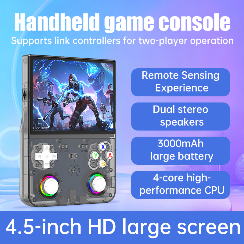 Handheld Retro Game Console R3 - огляд і ціна Gaming Console R36 Ultra
