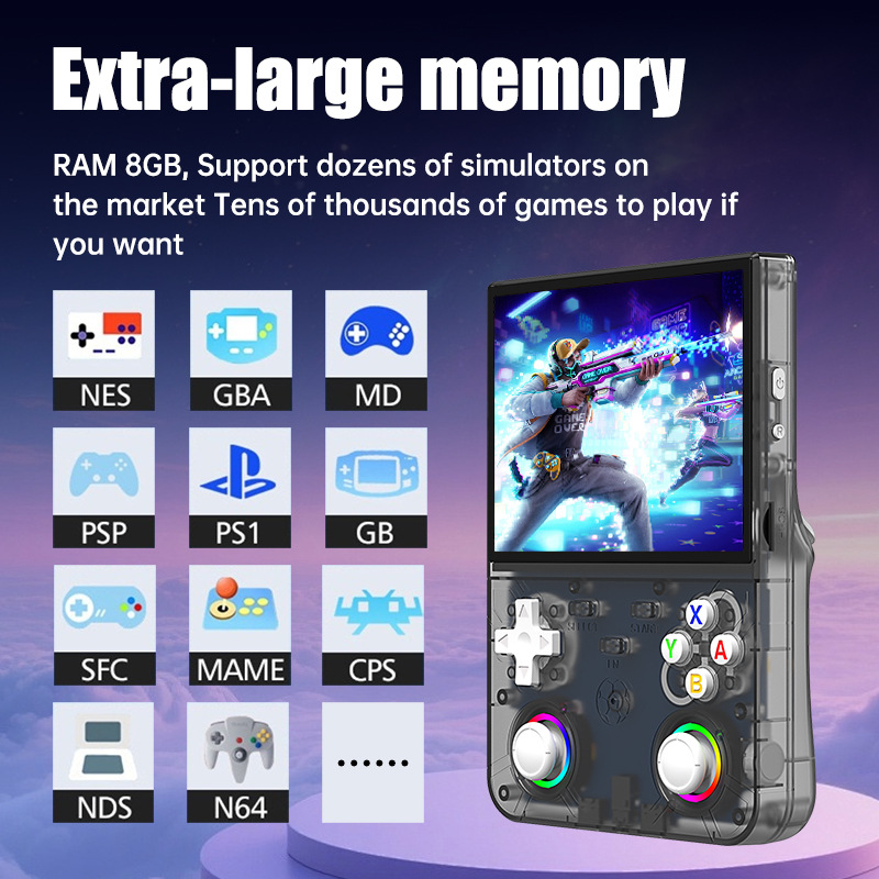 Handheld Gaming Consoles  R36  - огляд і ціна Gaming Console R36 Ultra