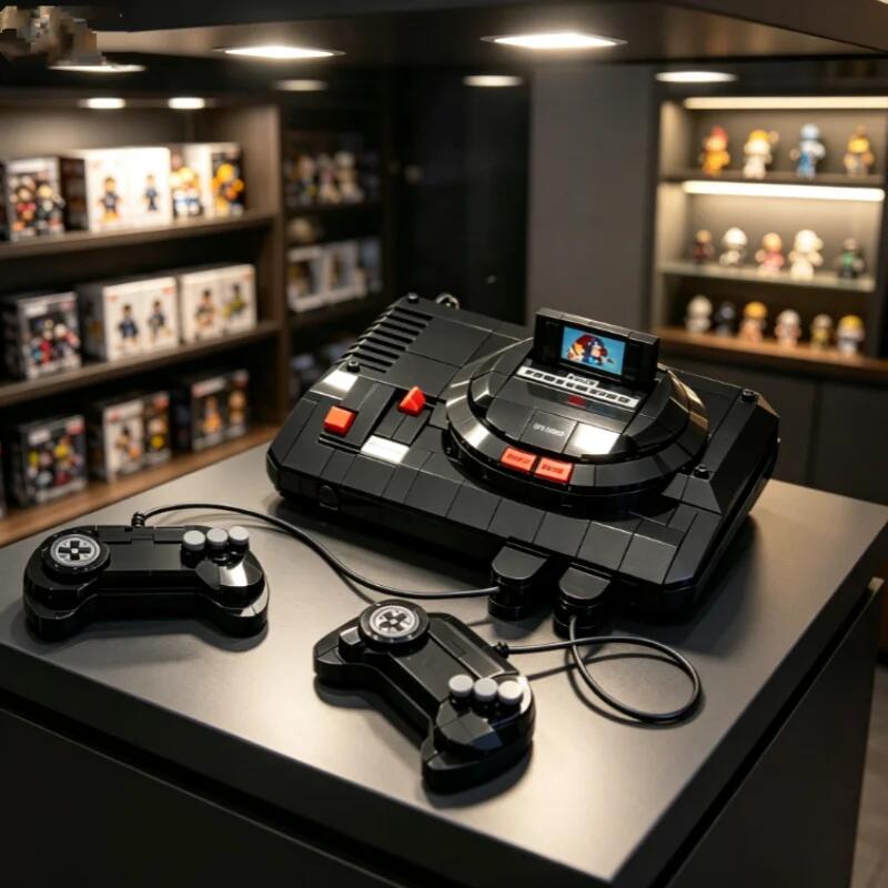 2026 New 479pcs Vintage Black  - огляд і ціна Gaming Console Lego
