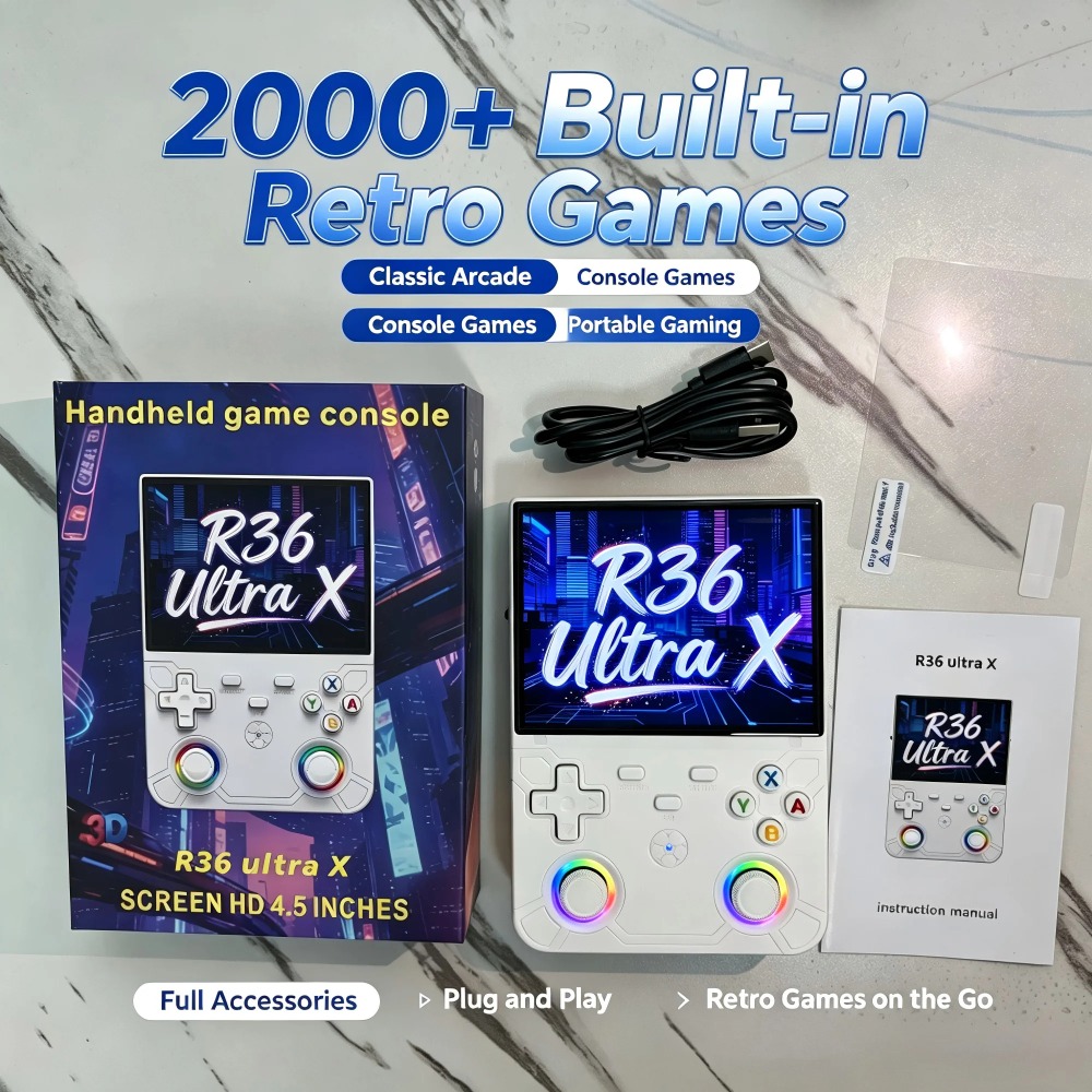 R36 Ultra X Retro Handheld Gam - огляд і ціна Gaming Console R36 Ultra