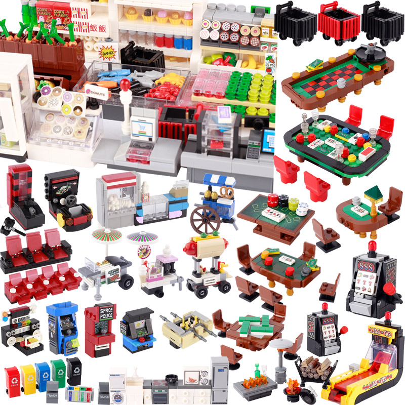 City Street View Scene Buildin - огляд і ціна Gaming Console Lego
