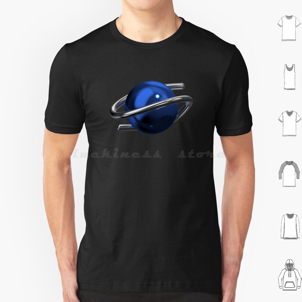 Saturn 3d Chrome T Shirt Men W - огляд і ціна Gaming Console Generations