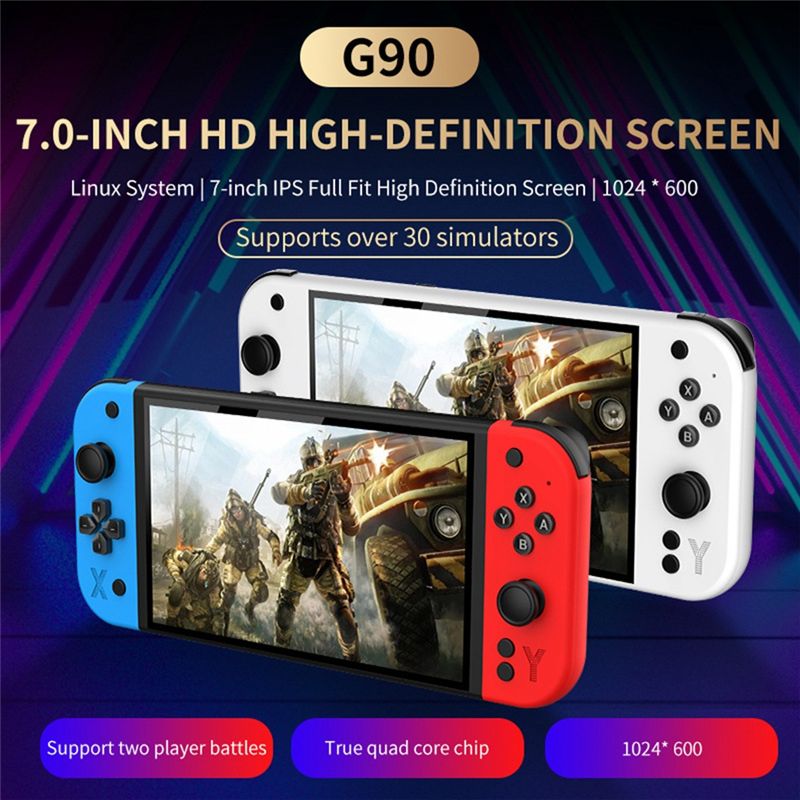 Hot-G90 Portable Handheld Game - огляд і ціна Gaming Console G90