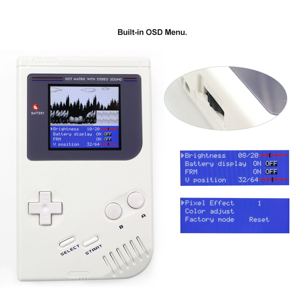 36 Colors Changing Mode RIPS S - огляд і ціна Gaming Console Gp Pro