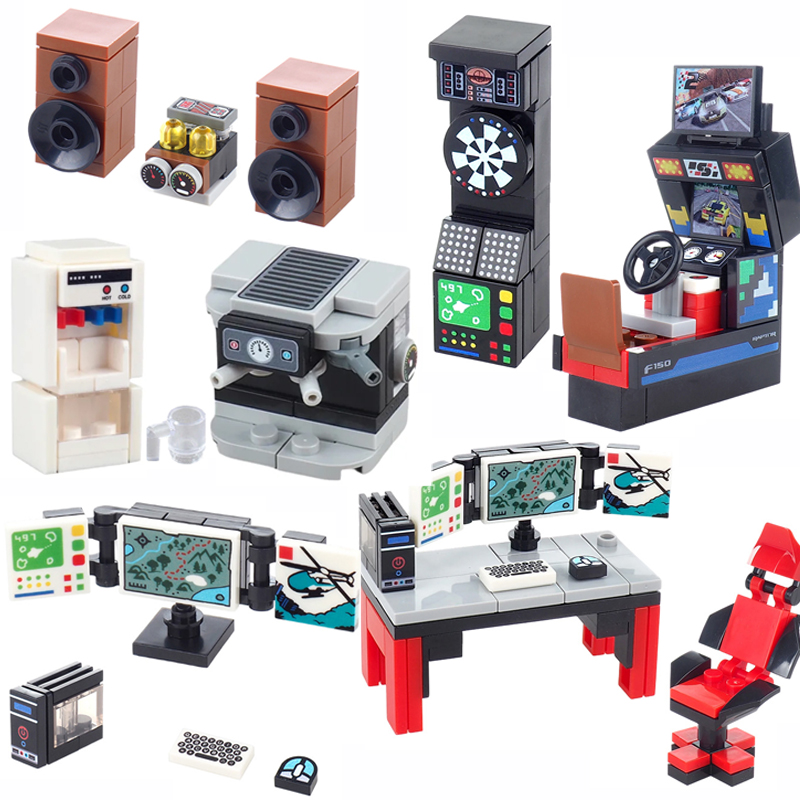 MOC City Street Scene Building - огляд і ціна Gaming Console Lego