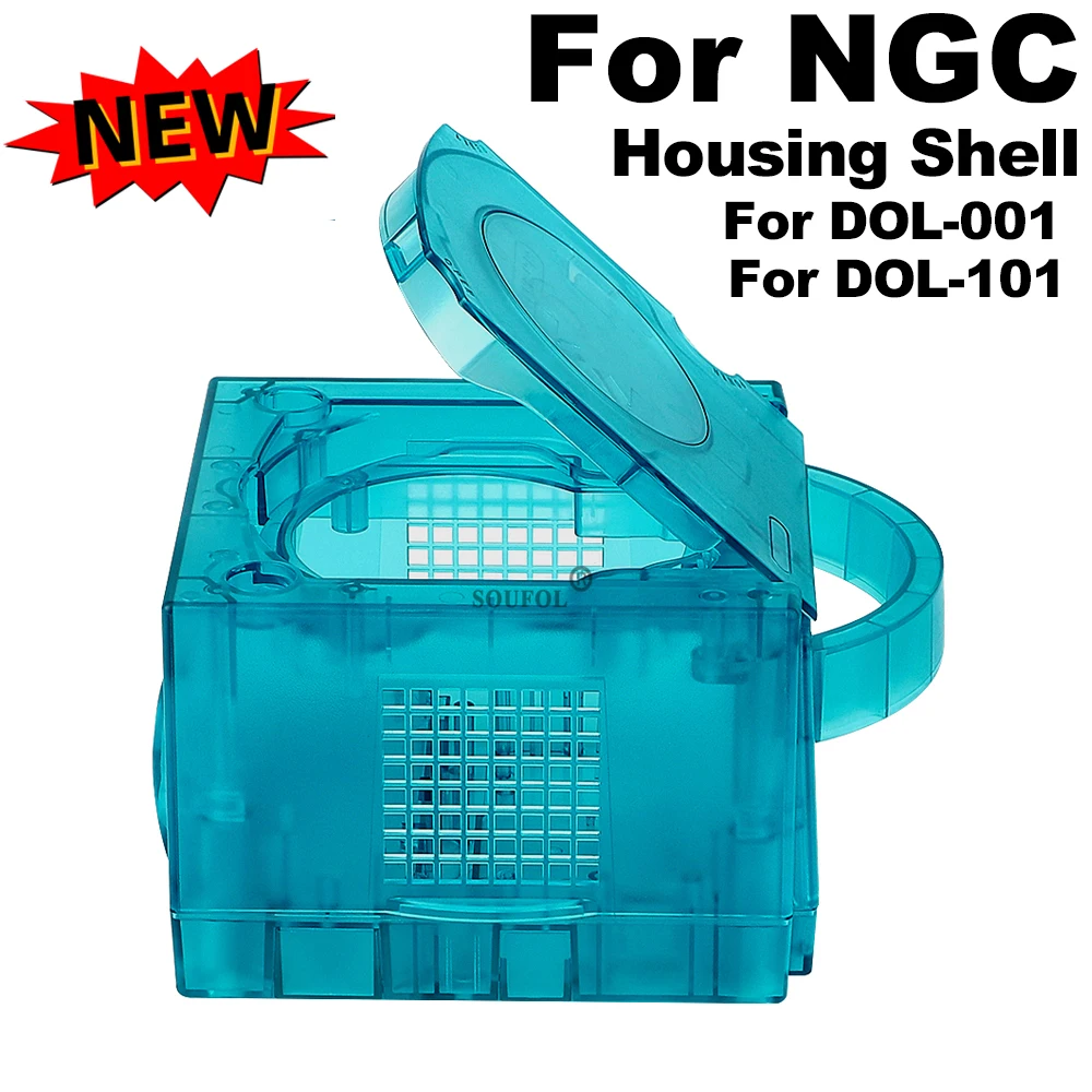 Ice Blue Replacement Case for  - огляд і ціна Gaming Console Vintage
