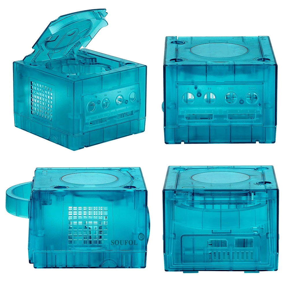 Ice Blue Replacement Case for  - огляд і ціна Gaming Console Vintage