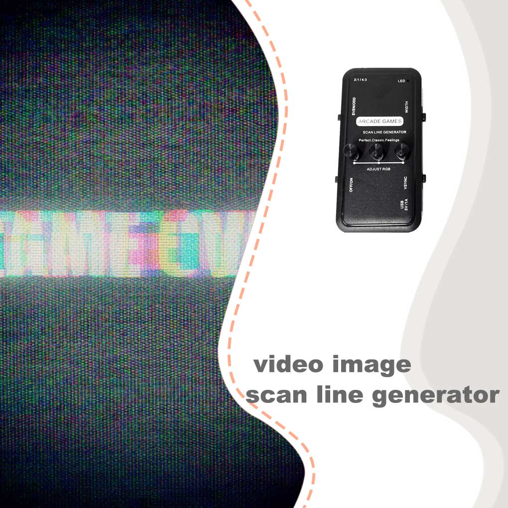 Adjustable Scanline Generator  - огляд і ціна Gaming Console Generations