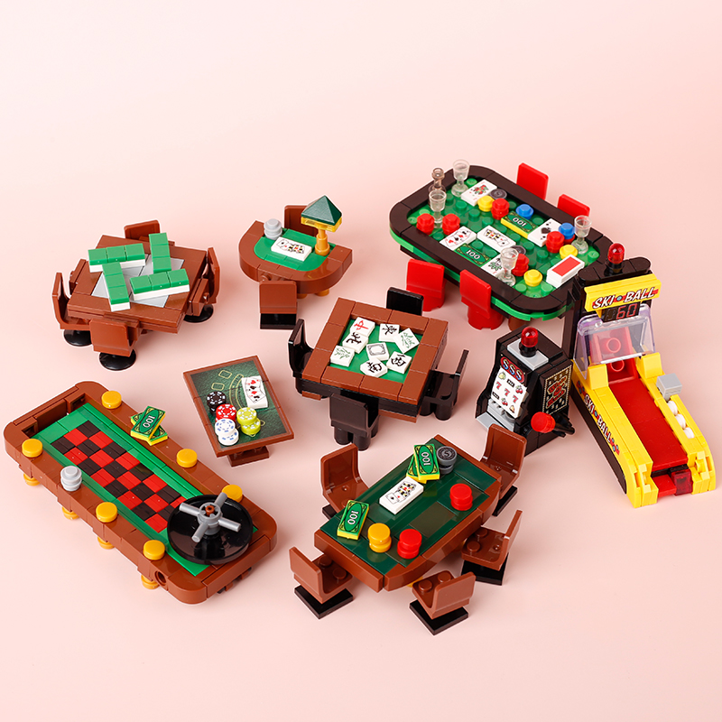 MOC City Poker Table Building  - огляд і ціна Gaming Console Lego