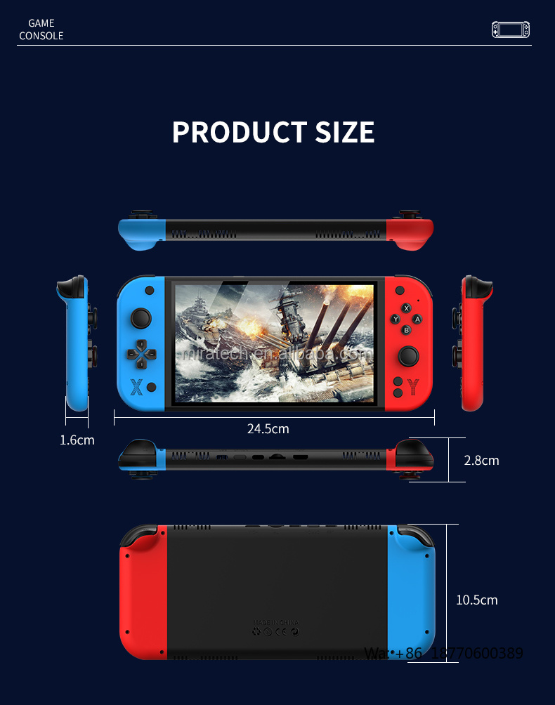 G90 Handheld Game Console 7-In - огляд і ціна Gaming Console G90