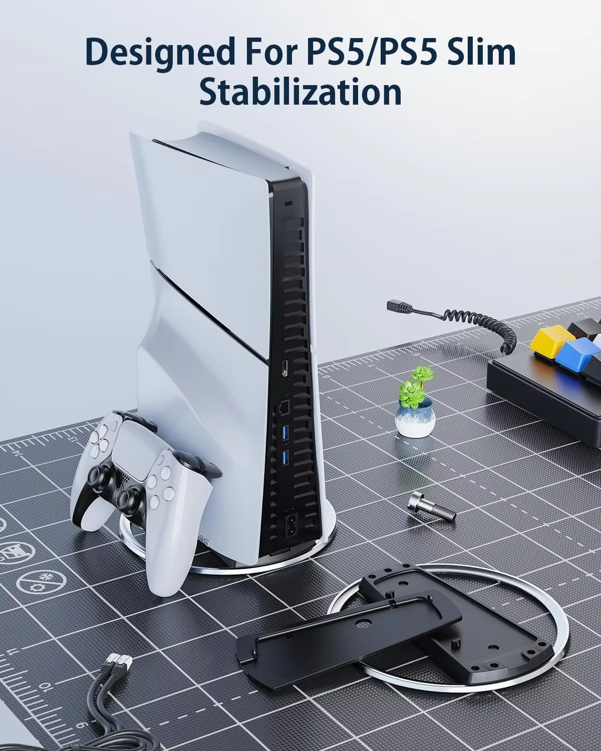 New Metal Stand Console Stand  - огляд і ціна Sony Console Ps5 Slim