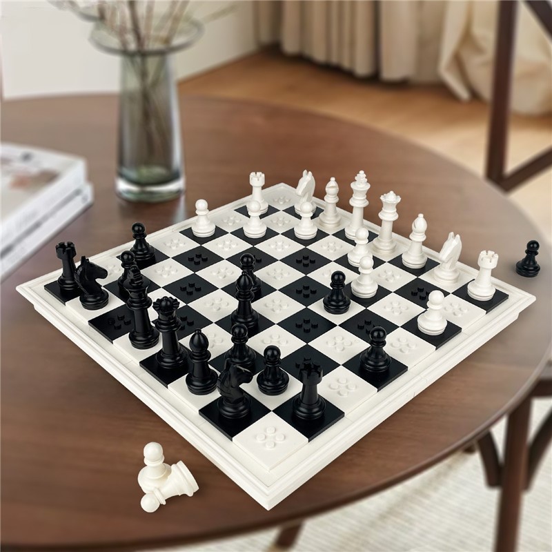 White Chess Set, Premium Foldi - огляд і ціна Gaming Console Lego
