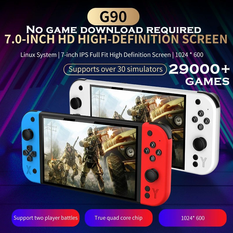 Quad Core Chip G90 Handheld Ga - огляд і ціна Gaming Console G90