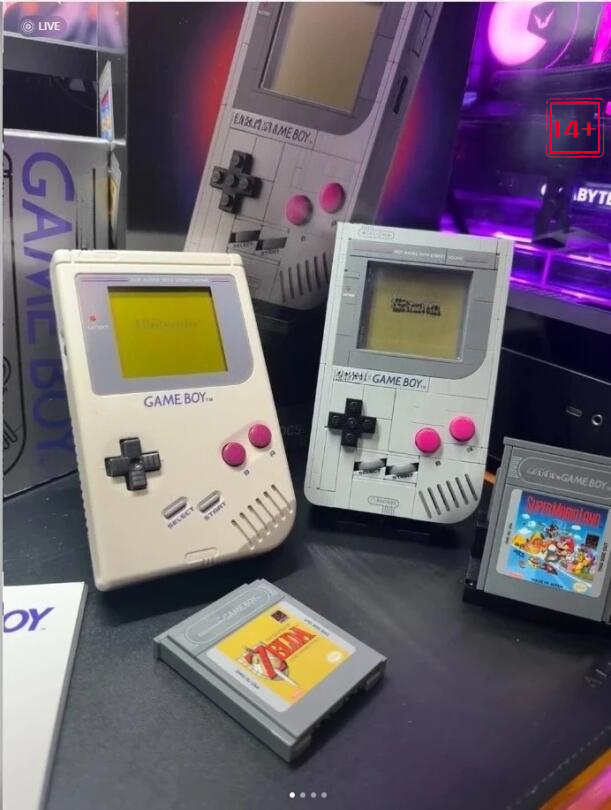 NEW 421PCS Game Console Buildi - огляд і ціна Gaming Console Lego