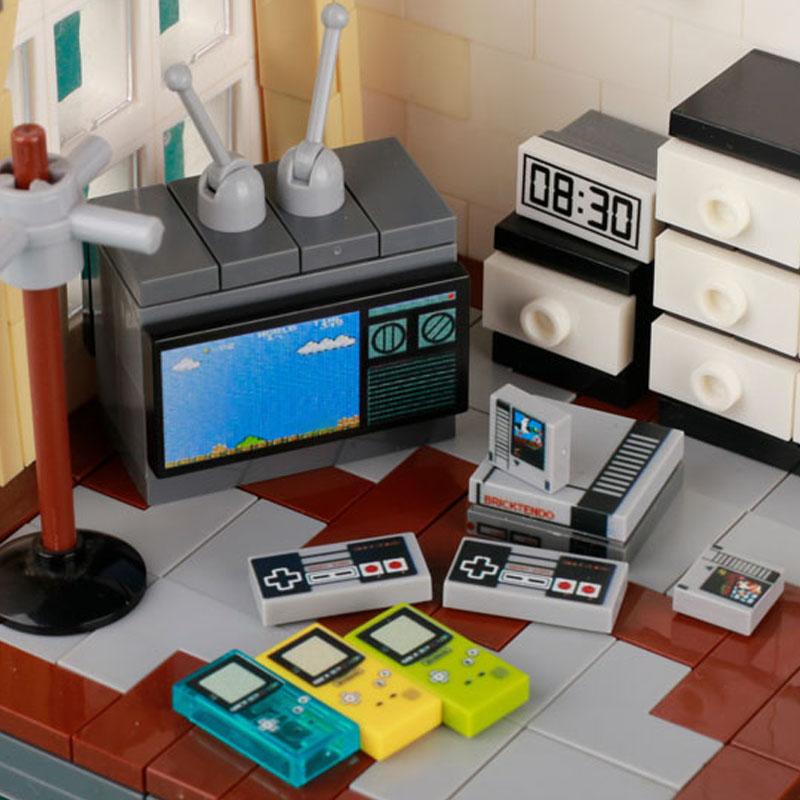 MOC Game Console Computer Mode - огляд і ціна Gaming Console Lego