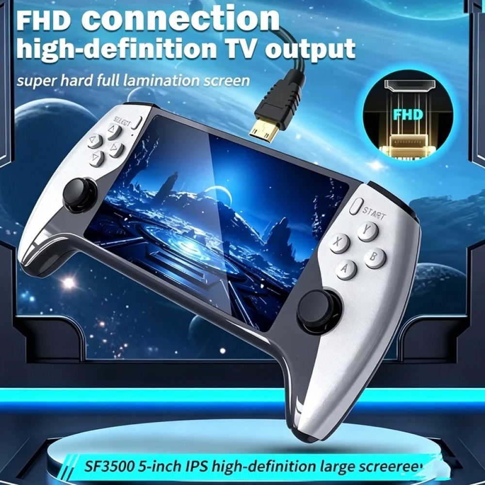 SF3500 5 inch Handheld Game Co - огляд і ціна Gaming Console Vintage